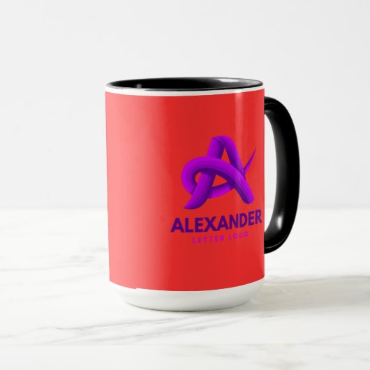 Mugg Tasse (VorderseiteRechts)