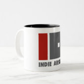 Muggie Zweifarbige Tasse (Vorderseite Links)