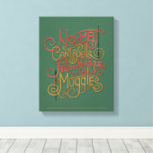 MUGGLE™ Lokalisierte Übersetzungen Grafik Leinwanddruck (Insitu (Holzboden))