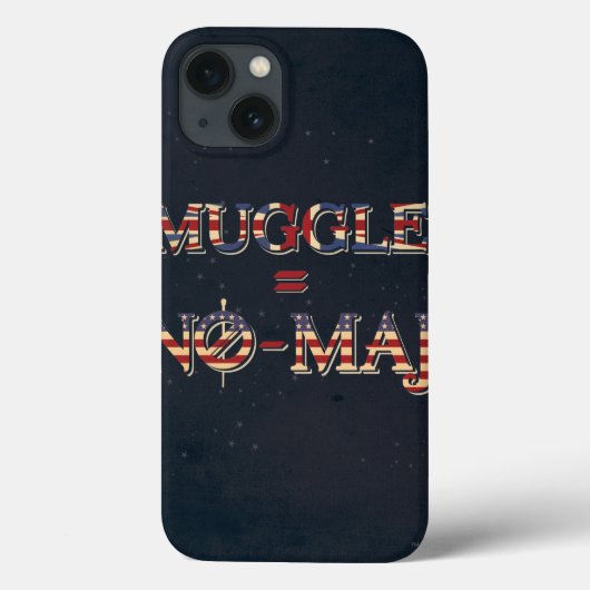 MUGGLE™ = NO-MAJ™ Case-Mate iPhone HÜLLE (Rückseite)