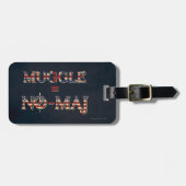 MUGGLE™ = NO-MAJ™ GEPÄCKANHÄNGER (Vorderseite horizontal)