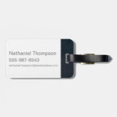 MUGGLE™ = NO-MAJ™ GEPÄCKANHÄNGER (Rückseite horizontal)