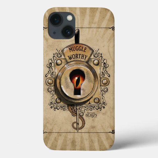 MUGGLE WORTH™ Lock Case-Mate iPhone Hülle (Rückseite)