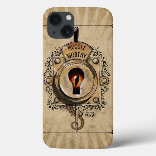 MUGGLE WORTH™ Lock Case-Mate iPhone Hülle (Rückseite)