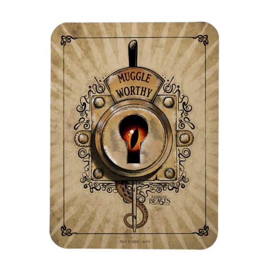 MUGGLE WORTH™ Lock Magnet (Vertikal)