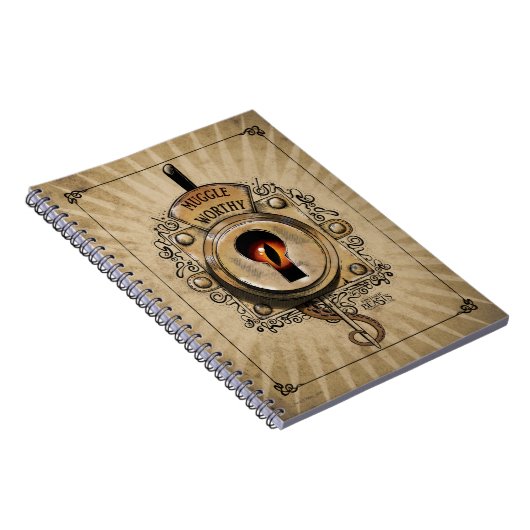 MUGGLE WORTH™ Lock Notizblock (Rechte Seite)