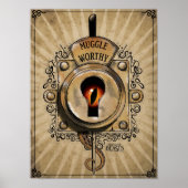 MUGGLE WORTH™ Lock Poster (Vorne)