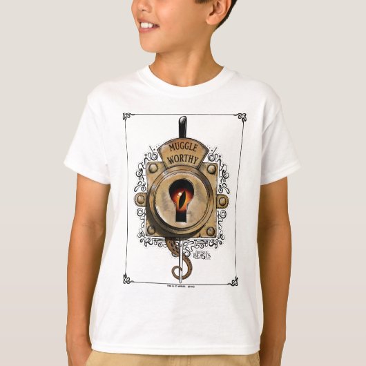 MUGGLE WORTH™ Lock T-Shirt (Vorderseite)