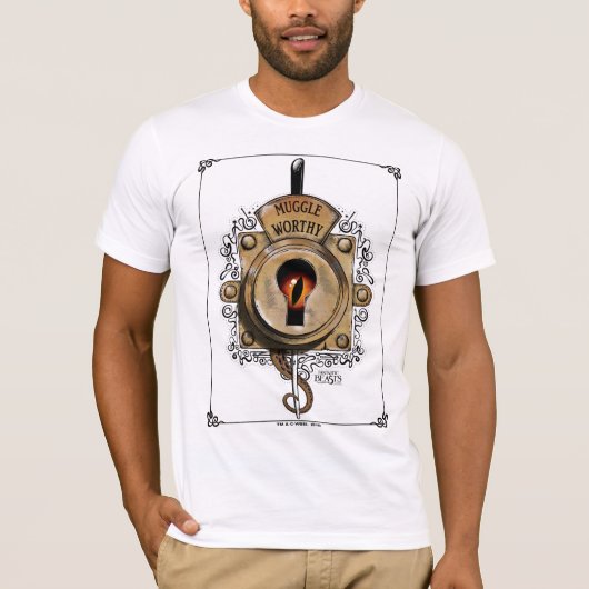 MUGGLE WORTH™ Lock T-Shirt (Vorderseite)