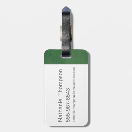 MUGGLE WORTHY™ GEPÄCKANHÄNGER (Rückseite vertikal)