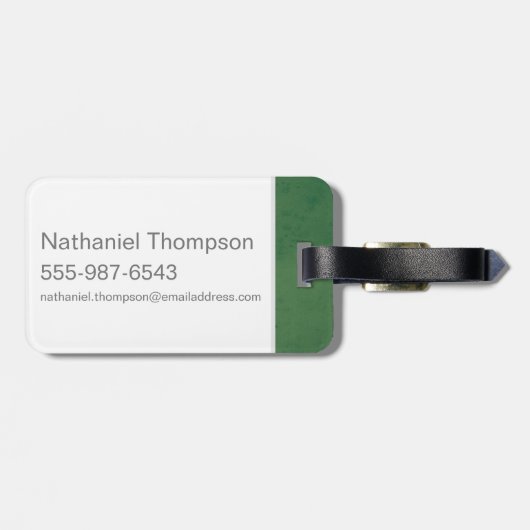 MUGGLE WORTHY™ GEPÄCKANHÄNGER (Rückseite horizontal)