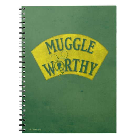 MUGGLE WORTHY™ NOTIZBLOCK (Vorderseite)