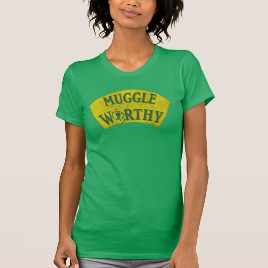 MUGGLE WORTHY™ T-Shirt (Vorderseite)
