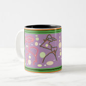 Muggles am 23. August numerische 4 Zweifarbige Tasse (Vorderseite Links)