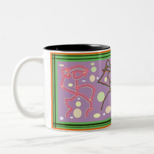 Muggles am 23. August numerische 4 Zweifarbige Tasse