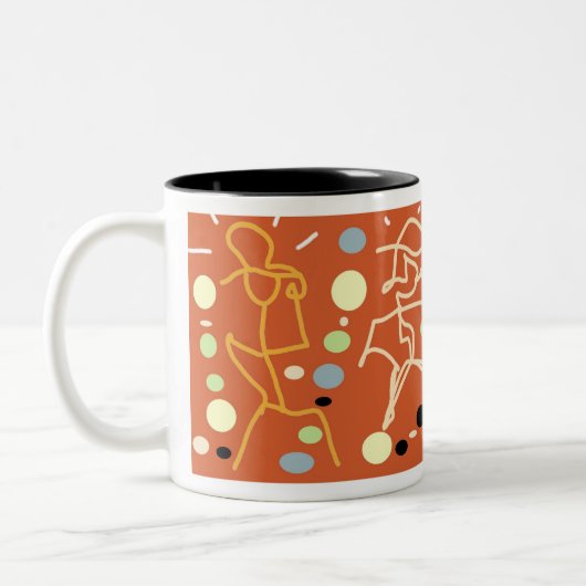 Muggles Aug23 numerische 3 Zweifarbige Tasse (Links)