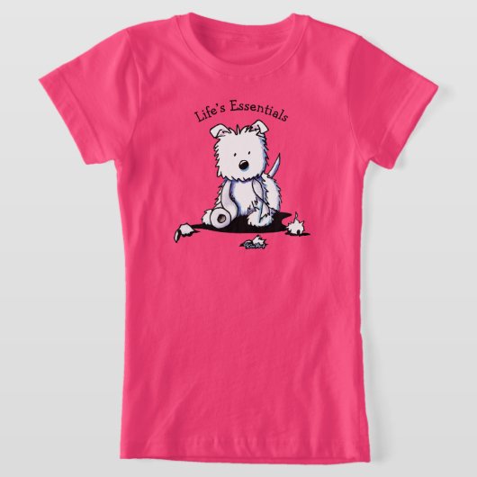 Muggles Westie TP T-Shirt (Ablage )