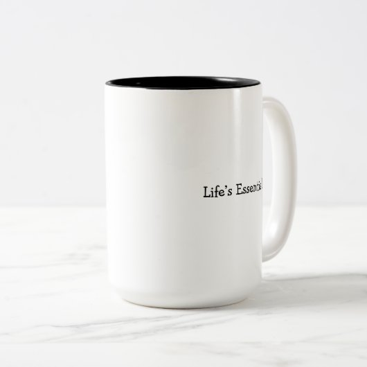 Muggles Westie TP Zweifarbige Tasse (VorderseiteRechts)