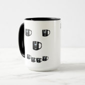 Muggy McMugFace Tasse (Vorderseite Links)