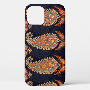Mughal-Blumen-Navy-Motiv, elegantes Muster. Case-Mate iPhone Hülle