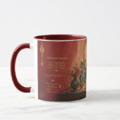 Mughal-Dämmerungsgebet-Kunst. Tasse (Links)