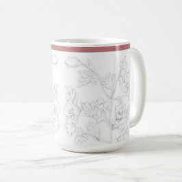 Mughal-Design auf einem klassischen Becher (0,44 l Kaffeetasse