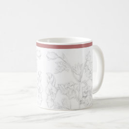 Mughal-Design auf einem klassischen Becher Kaffeetasse