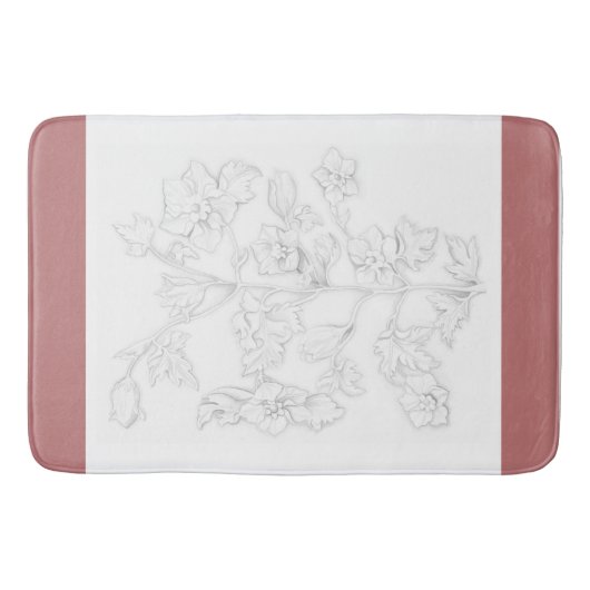 Mughal-Design auf einer Badematte (Vorderseite)