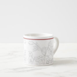 Mughal-Design auf einer Espresso-Tasse Espressotasse