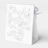 Mughal-Design auf einer Geschenkbox Geschenkschachtel (Rückseite)