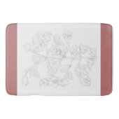 Mughal Design on a Bath Mat Badematte (Vorderseite)