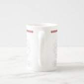 Mughal Design on a Bone China Mug Porzellantasse (Rückseite)