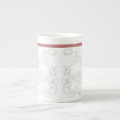 Mughal Design on a Bone China Mug Porzellantasse (Vorderseite)