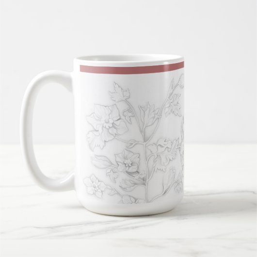 Mughal Design on a Classic Mug (15 oz) Kaffeetasse (Links)