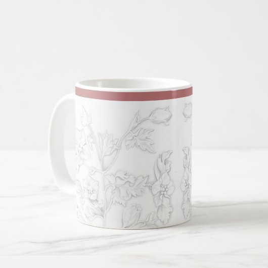Mughal Design on a Classic Mug Kaffeetasse (Vorderseite Links)