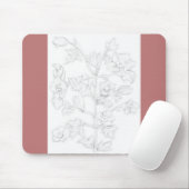 Mughal Design on a Mouse Pad Mousepad (Mit Mouse)