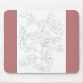 Mughal Design on a Mouse Pad Mousepad (Vorne)