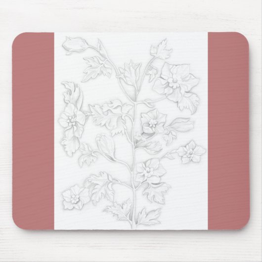 Mughal Design on a Mouse Pad Mousepad (Vorne)