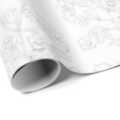 Mughal Design on a Roll of Wrapping Paper Geschenkpapier (Rolleneckpunkt)