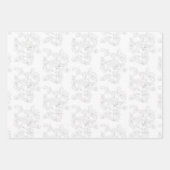 Mughal Design on a Wrapping Paper Set of 3 Geschenkpapier Set (Vorderseite)