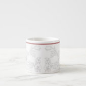 Mughal Design on an Espresso Mug Espressotasse (Vorderseite)