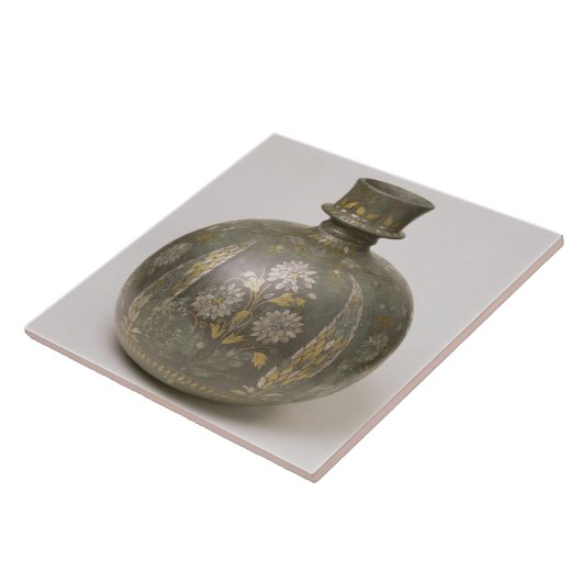 Mughal Flasche (Metallverarbeitung) Fliese (Seite)