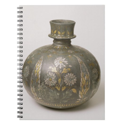 Mughal Flasche (Metallverarbeitung) Notizblock (Vorderseite)