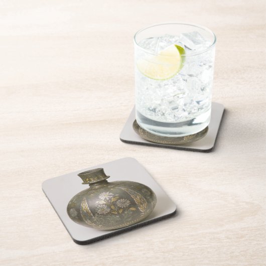 Mughal Flasche (Metallverarbeitung) Untersetzer (Rechte Seite)