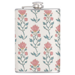 Mughal Floral Butta Flachmann