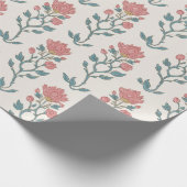 Mughal Floral Butta Geschenkpapier (Ecke)