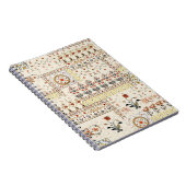 Mughal Floral Paisley: Ethnic Digital Elegance. Notizblock (Rechte Seite)
