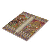 Mughal Inder-Indien-Islam islamische moslemische Fliese (Seite)