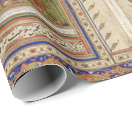 Mughal Inder-Indien-Islam islamische moslemische Geschenkpapier (Rolleneckpunkt)