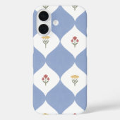Mughal Inspiriert Blumengitter Case-Mate iPhone Hülle (Rückseite)